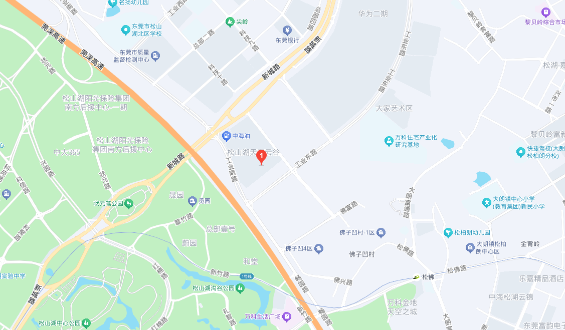 广东省东莞市松山湖园区工业南路14号9栋 501室
